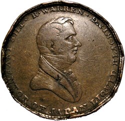 ca. 1811-1815 HalfPenny - Robert Warren, London, England