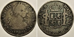 2 Reales 1780 Potosi - Carlos III