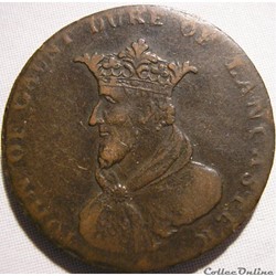 1790's Camac Kyan and Camac - HalfPenny - John of Gaunt
