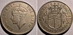 George VI - Half Crown 1951 - Southern Rhodesia