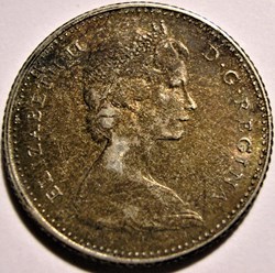 Elizabeth II - 10 Cents 1966
