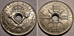 George VI - One Shilling 1938 - New Guinea