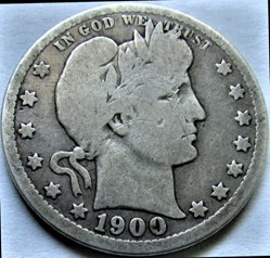 1900 Quarter Dollar (ex.2)