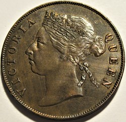 Victoria - One Cent 1884 - Straits Settlements, Malaysia
