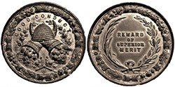 c.1880' Reward of Superior Merit - Good Conduct, School Medal, Great Britain