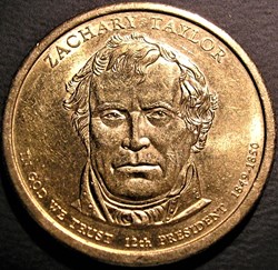 Zachary Taylor - 2009 One Dollar, Philadelphia Mint