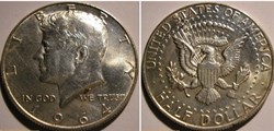 1964 Half Dollar