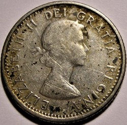 Elizabeth II - 10 Cents 1961