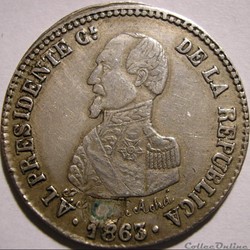1863 Médaille - José Maria de Acha