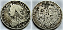 Victoria - 1 Shilling 1896 - Kingdom of Great Britain