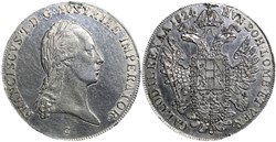 1824 Prague, 1 Thaler - Franz I of Austria