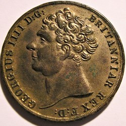 George IV - Double Sovereign 1823 Token - Kingdom of Great Britain