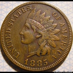 1885 One Cent