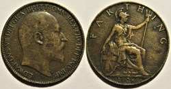 Edward VII - Farthing 1908 - United Kingdom