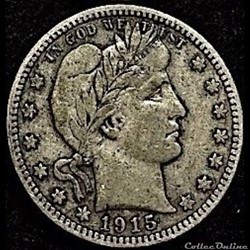 1915 Denver Quarter $