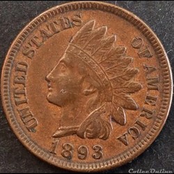 1893 One Cent