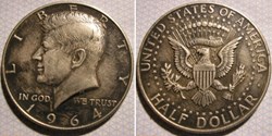 1964 Denver Half Dollar