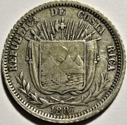 Costa Rica - 10 Centavos 1887