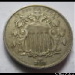 1868 5 Cents (ex.2)