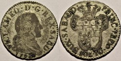 1796 Royaume de Sardaigne, 10 Soldi - Victor-Amédée III de Savoie