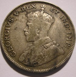 George V - 50 Cents 1913 - East Africa & Uganda