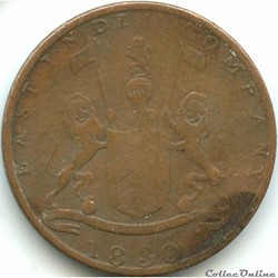 Bombay Presidency - Quarter Anna 1830 - East India Company