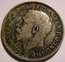 George V - 3 Pence 1920 - United Kingdom (ex.1)