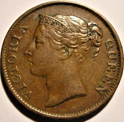 Victoria - Half Cent 1862 - India, Straits Settlements