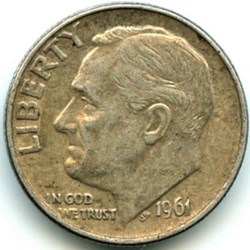 1961 Dime