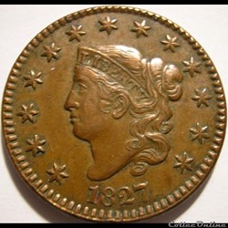 1827 One Cent