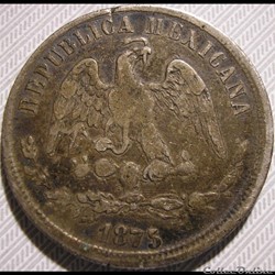 México - 50 Centavos 1875 As.