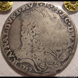 1719 Ducato di Modena e Reggio, Scudo - Rinaldo d'Este (1695-1737)