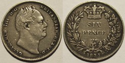 William IV - 6 Pence 1831 Kingdom of Great Britain