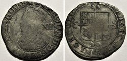 Charles II Stuart - One Shilling 1660-62 - Kingdom of England