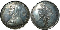 Louis XVIII - 1819, Médaille des Jeux floraux de Toulouse