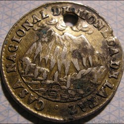 1853 La Paz - Médaille Hôtel de la Monnaie - M.I. Belzu Pdt