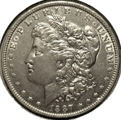 1887 New Orleans Dollar