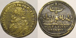Henri IV, c.1600, Paris - Jeton de Nuremberg par Wolf Lauffer