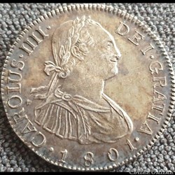 Guatemala - 2 Reales 1801 - Carlos IV de España