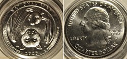 National Park of American Samoa - 2020 P Quarter Dollar - Samoa islands