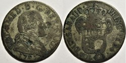 1795 Royaume de Sardaigne, 20 Soldi - Victor-Amédée III de Savoie (ex.2)