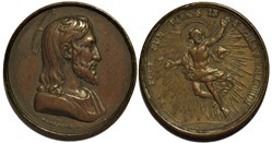 Jésus, Médaille de Fleury Montagny, ca 1830