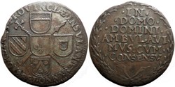 Philippe II d'Espagne - Jeton des états de Lille, 1588 - Pays-Bas espagnols
