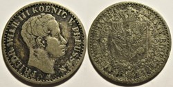 Friedrich Wilhelm III - 1/6 Thaler 1823 Berlin, Kingdom of Prussia