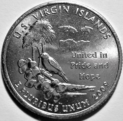 2009 P Quarter Dollar - U.S. Virgin Islands