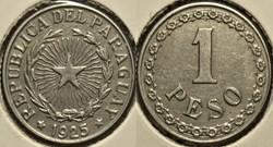 Paraguay - Un Peso 1925