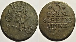 Friedrich II the Great - 3 Pfennig 1761 Belin, Kingdom of Prussia