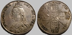 Victoria - Jubilee One Florin, 1887 - Kingdom of Great Britain