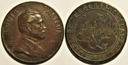 États Fédérés d'Europe - 1/10 d'Europa 1928 - L. Pasteur (ex.2)