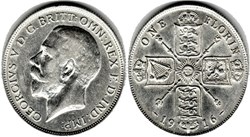 George V - One Florin 1916 - Great Britain
